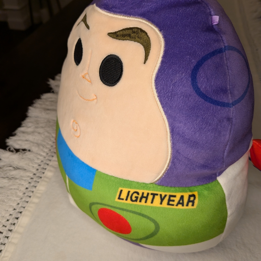 Buzz Lightyear Plush Toy - Green and Purple - Picture 7 of 7